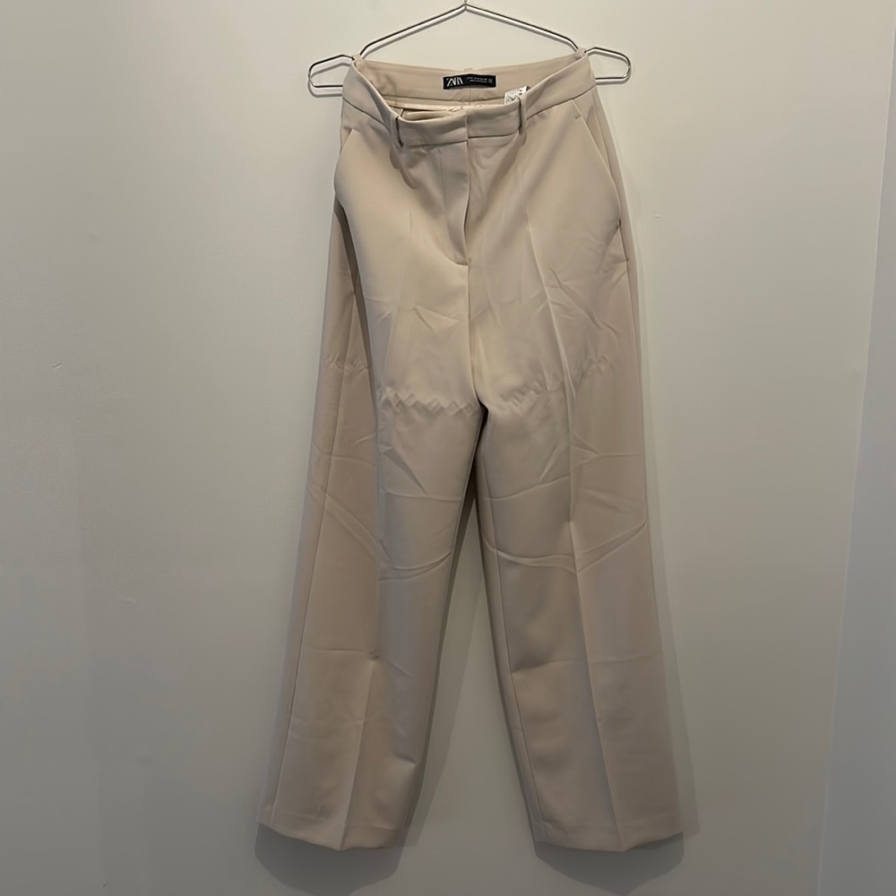 Zara wide leg trousers M